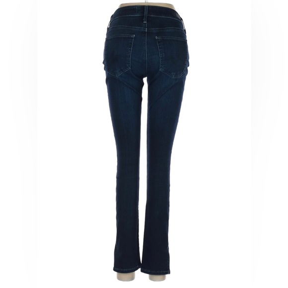 AG jeans for Anthropologie. 27 waist. 26” inseam, 10.5” rise , dark wash - Picture 2 of 2